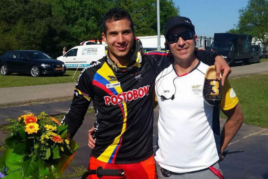 Carlos Mario Ramírez, bronce en Papendal. Foto: Cortesía