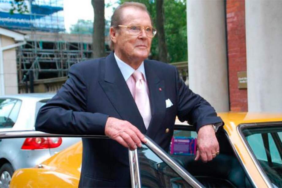 Falleció el actor británico Roger Moore, célebre por encarnar a James Bond