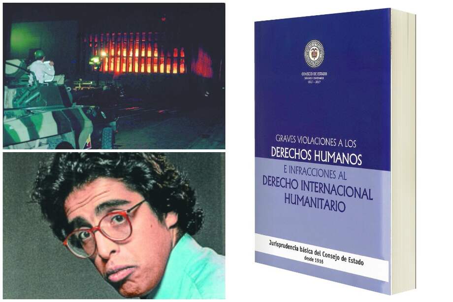 El libro recopiló las sentencias del caso del periodista Jaime Garzón en 1999, y la de la toma del Palacio de Justicia en 1985. / Archivo