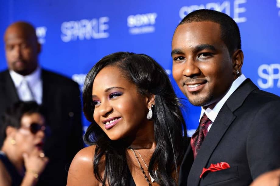 Bobbi Kristina Brown y Nick Gordon en 2012. / AFP