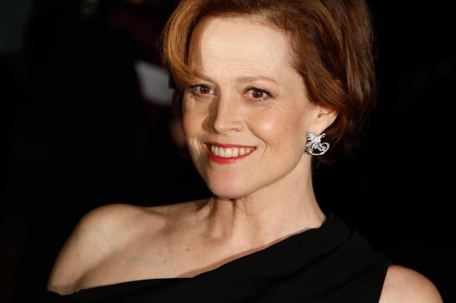 La actriz Sigourney Weaver.