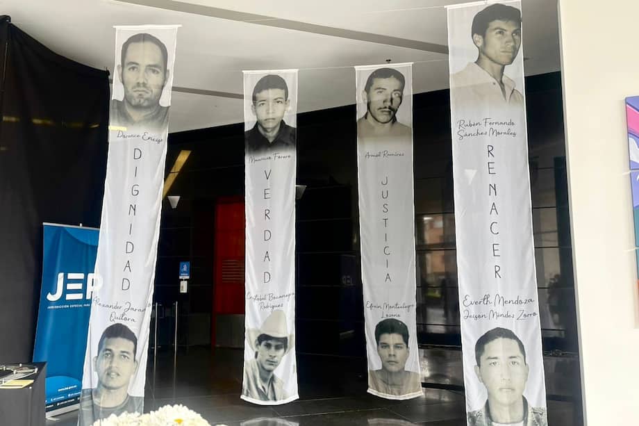 Exposición “Renacer: por el respeto a la vida” en la JEP.