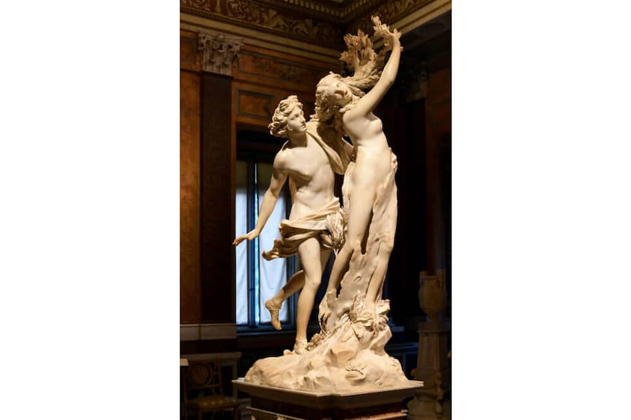 Apolo y Dafne es una escultura realizada por el italiano Gian Lorenzo Bernini entre los años 1622 y 1625. / Archivo particular