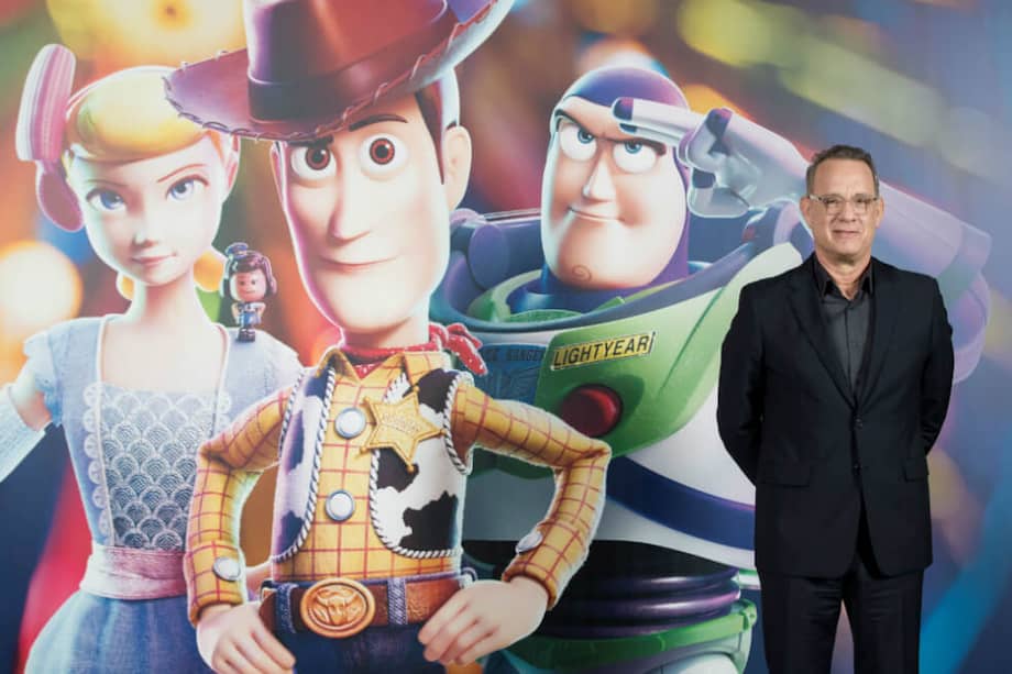 El actor norteamericano, Tom Hanks, que presta su voz al vaquero Woody en la nueva entrega de "Toy Story 4". / EFE