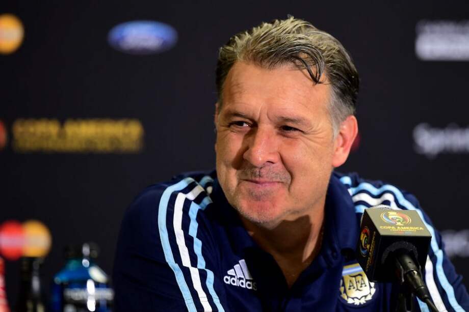 Gerardo Martino, técnico de la Selección de Argentina. Foto: AFP
