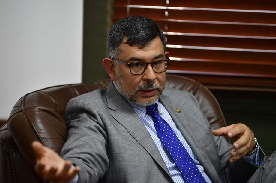 El presidente del Consejo de Estado habló con El Espectador sobre los retos que tendrá esa corte en 2024, los roces con otras ramas del poder y la independencia judicial.