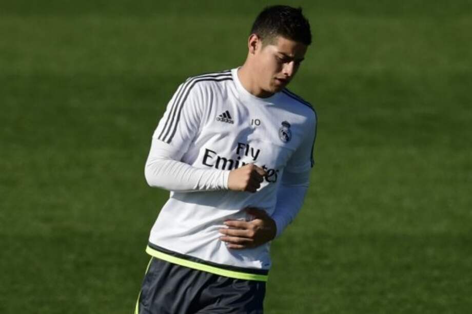 James Rodríguez, mediocampista del Real Madrid. Foto: EFE