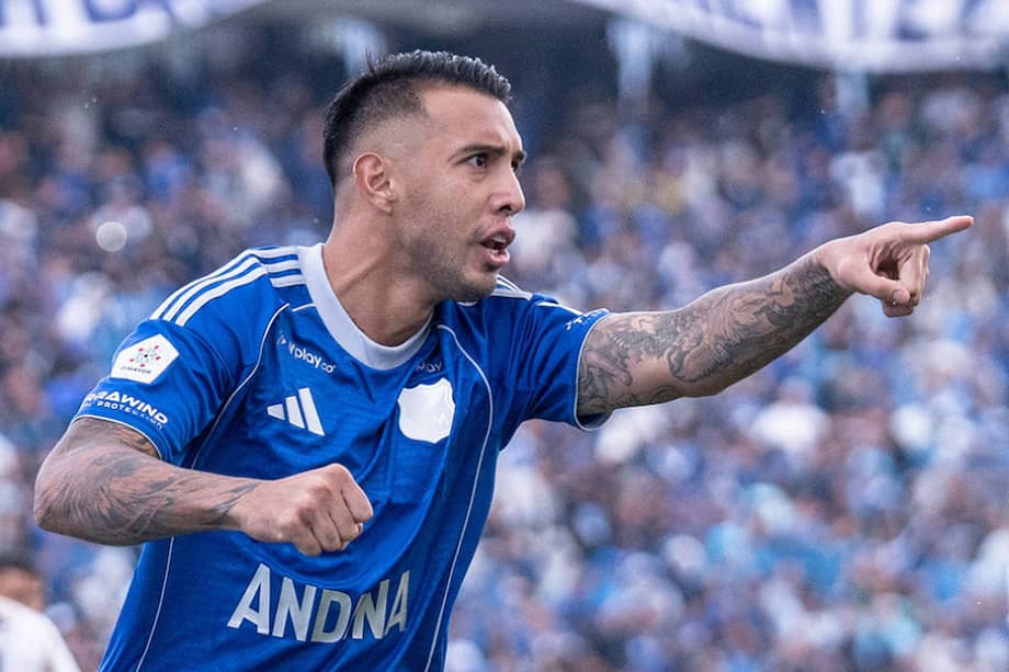 Rodrigo Contreras acumula cinco goles en ocho partidos con Millonarios.