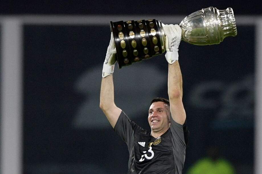 'Dibu' Martínez, protagonista de la Argentina campeona de la Copa América.