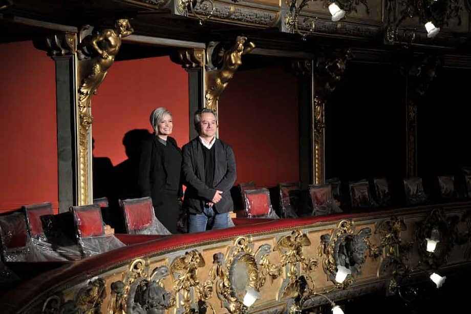 Nathalie Montoya y Diego López, ganadores de la convocatoria. / Liz Durán