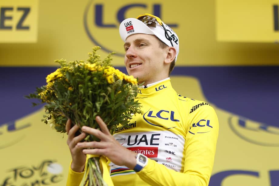 Tadej Pogacar va a celebrar su quinto título en el Tour de Francia. Ya ganó las ediciones de 2020, 2021, 2024 y 2025.