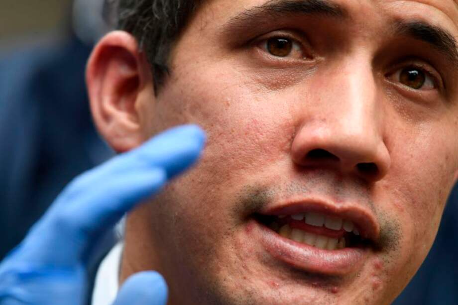 Juan Guaidó, presidente de la Asamblea Nacional de Venezuela. / AFP