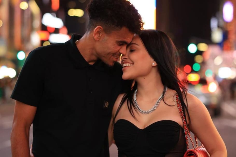 Luis Díaz y Gera Ponce en Nueva York.