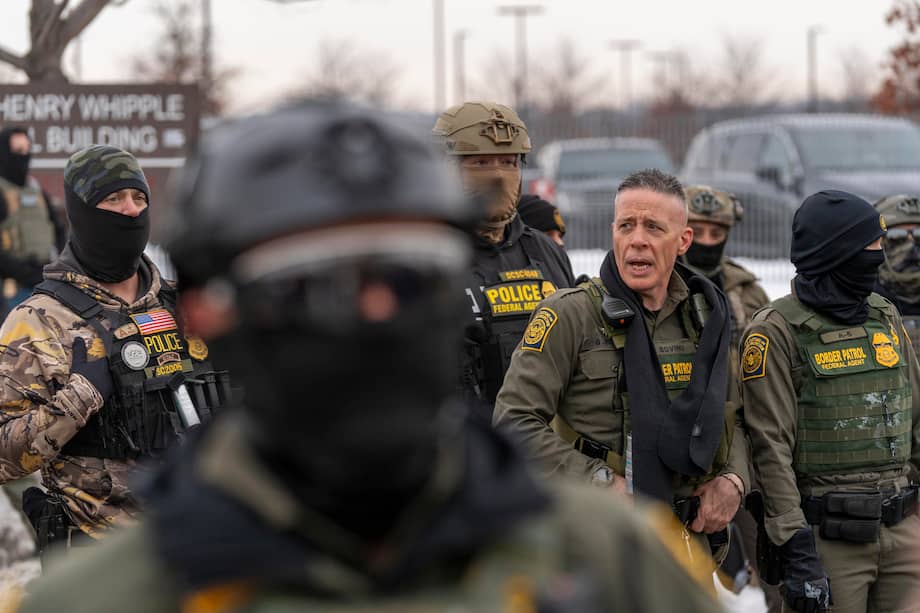 El comandante de la Patrulla Fronteriza de EE. UU, Gregory Bovino.