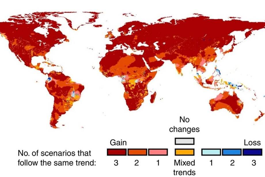 Así se extenderían los patógenos de plantas debido al calentamiento global.