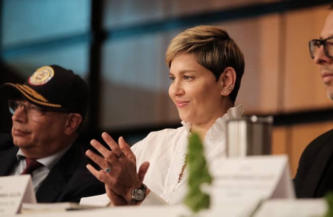 Primera Dama de Colombia regresa al país tras semanas en el exterior