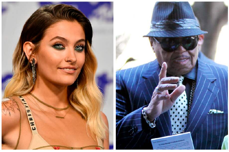 Paris Jackson y Joe Jackson.
