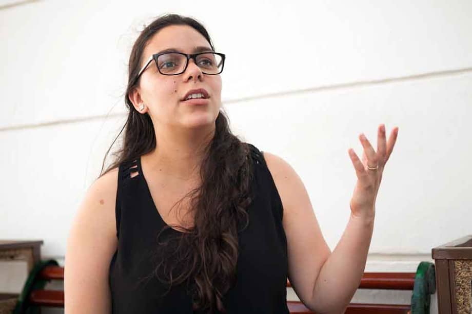 Gina Cabarcas, coordinadora de la Unidad de Análisis y Contexto de la Fiscalía General de la Nación. / Andrés Felipe Londoño