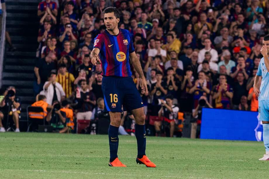 Rodri, el gran movimiento del mercado, llegó a Barcelona.