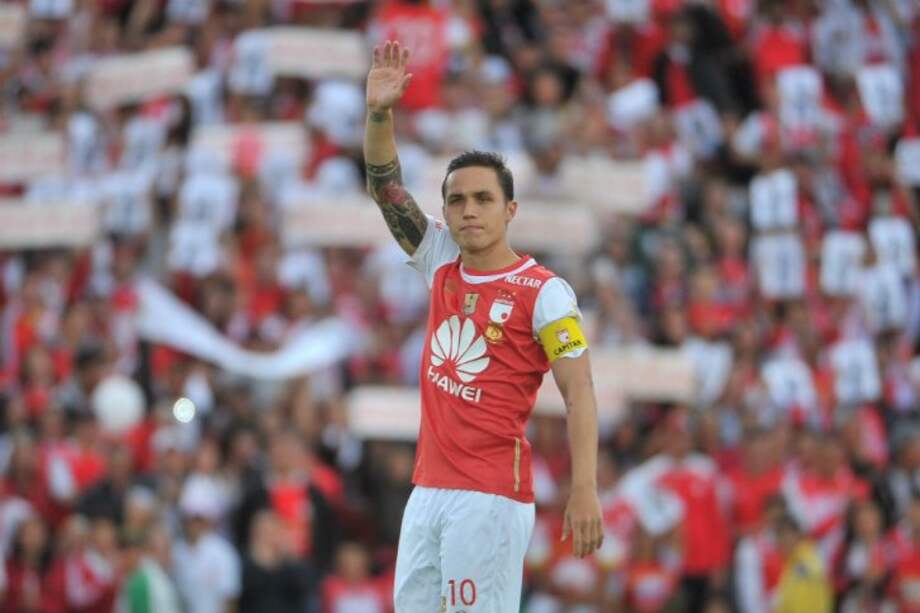 Luis Manuel Seijas, jugador de Independiente Santa Fe. Foto: Andrés Torres