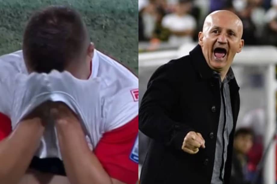 Mateo Puerta salió en llanto, directo al camerino.