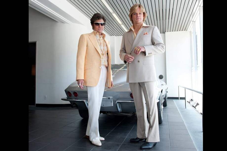 Michael Douglas y Matt Damon en 'Behind the Candelabra'.