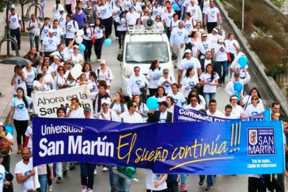¿Por qué irán a paro nacional estudiantes de la Universidad San Martín?
