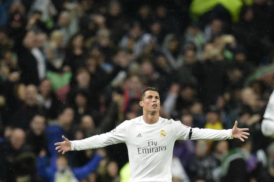 Triplete del delantero portugués en el partido de vuelta contra Wolfsburgo. Foto: EFE