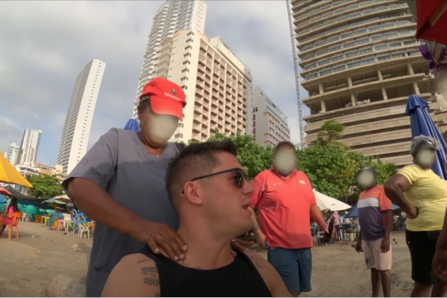 'Zazza el Italiano' en su viaje a Cartagena.