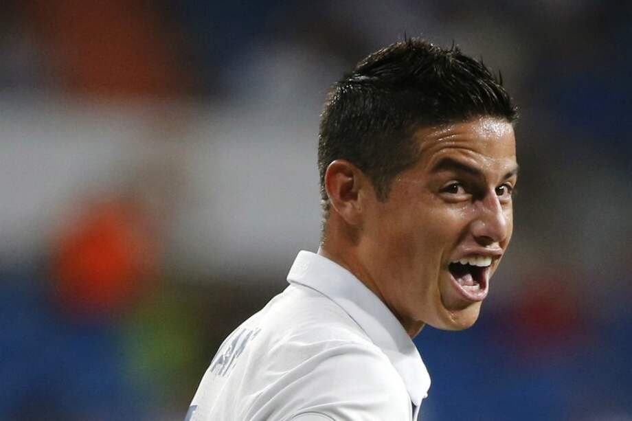 James Rodríguez, volante colombiano de Real Madrid. / EFE