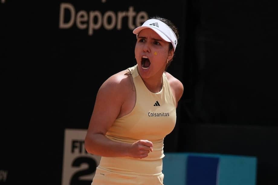 La colombiana venció en parciales seguidos 6-4 y 7-5, contra la argentina Julia Riera, y avanzó a la final del torneo internacional.