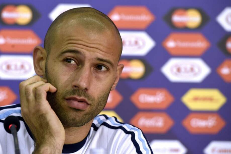 Javier Mascherano, mediocampista del seleccionado argentino. Foto: EFE