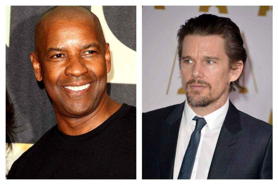 Los actores Denzel Washington y Ethan Hawke.