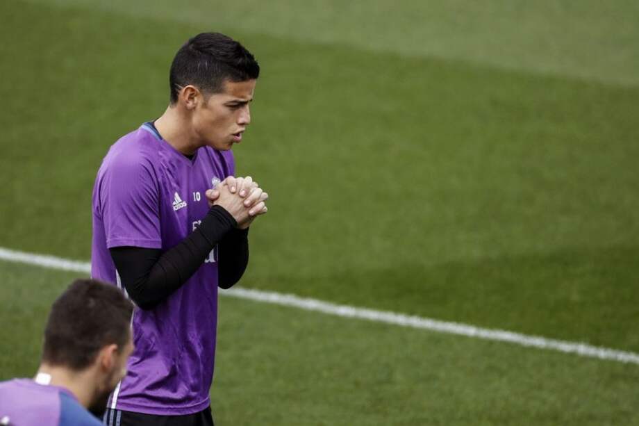 James Rodríguez, mediocampista del Real Madrid. Foto: EFE