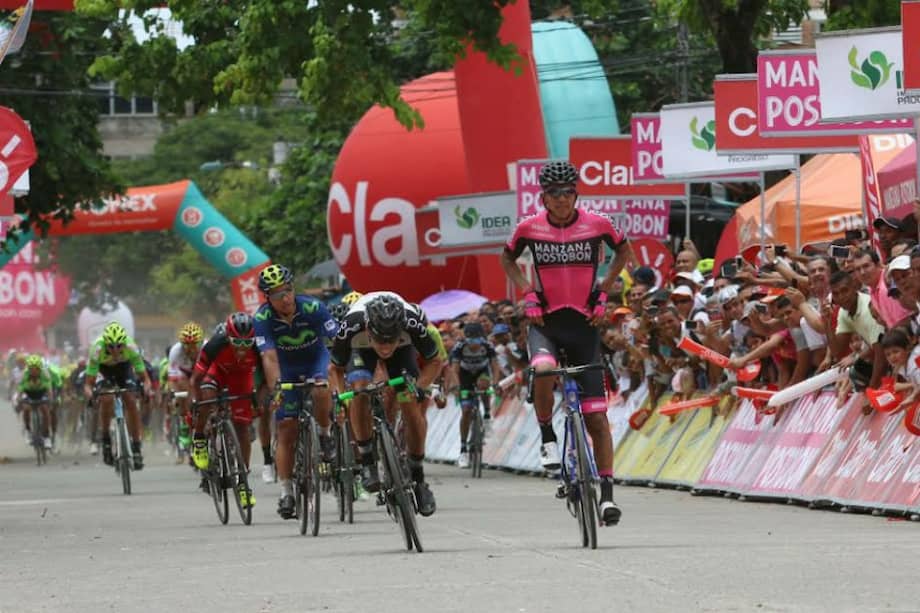 Juan Sebastián Molano ganó en Apartado. Foto: Clásico RCN