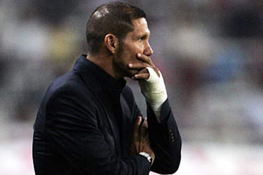 Diego Simeone, técnico del Atlético de Madrid / EFE