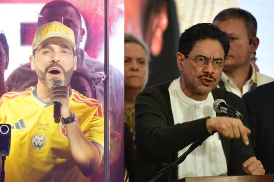 Abelardo de la Espriella e Iván Cepeda, qué partidos los apoyan.