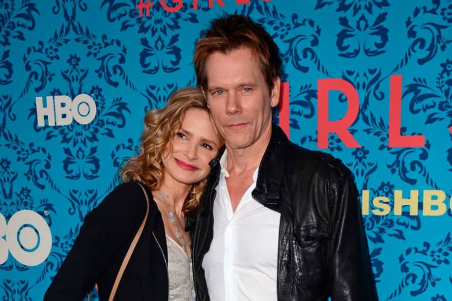 Los actores Kyra Sedgwick y Kevin Bacon.
