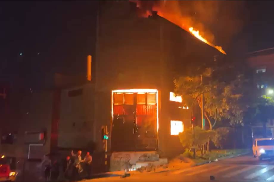 Aun no se conocen las causas de la conflagración.