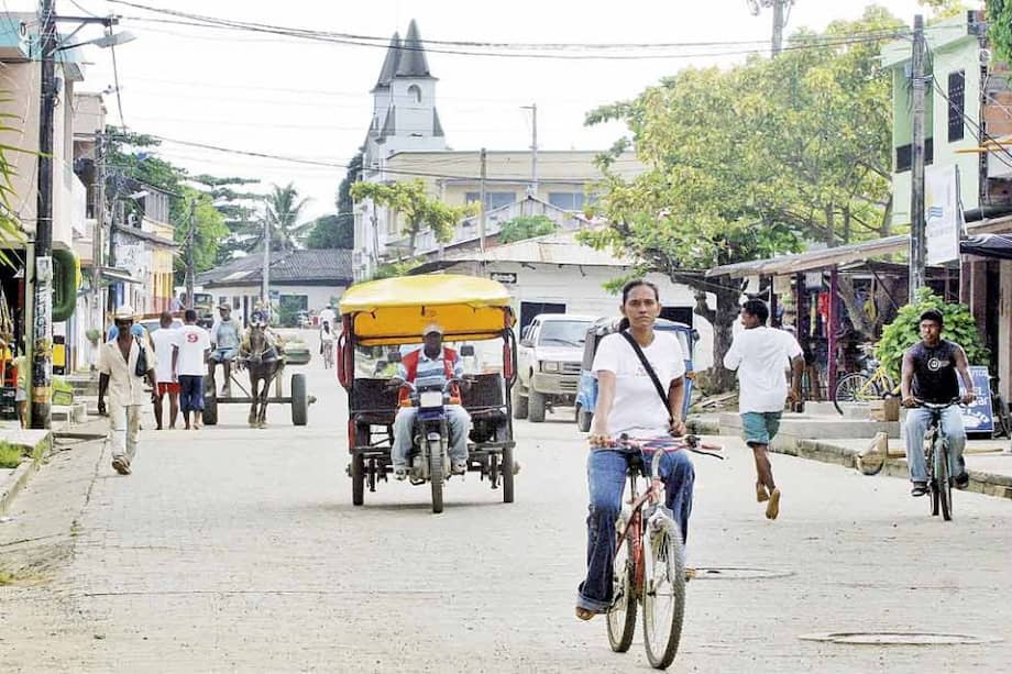 Necoclí, uno de los municipios de Urabá más afectados por la violencia.