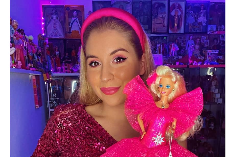 Claudia López, coleccionista y creadora de contenido, figura en redes sociales como "Chicle de fresa".