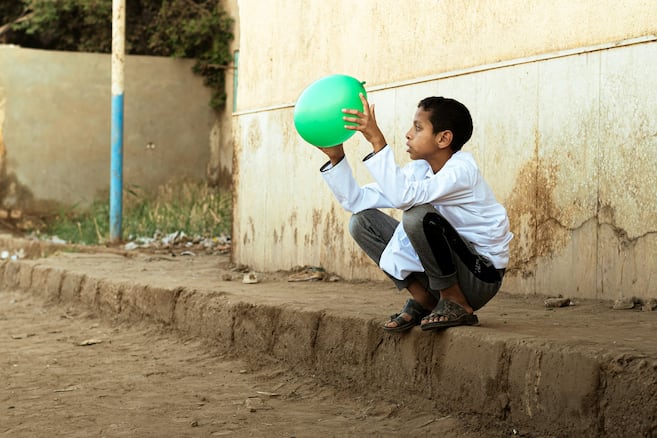 El globo verde (Cuentos de sábado en la tarde)