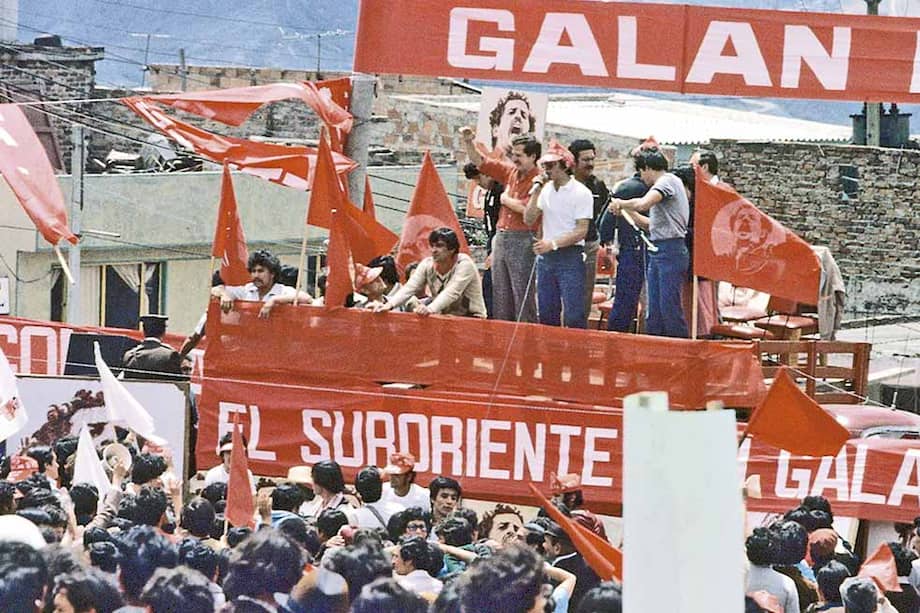 Luis Carlos Galán era precandidato liberal en 1989, al igual que lo eran Ernesto Samper, Hernando Durán Dussán y Alberto Santofimio. / Archivo El Espectador