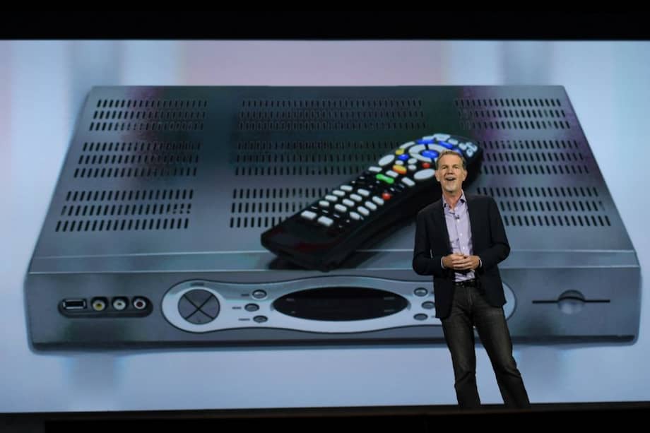 Reed Hastings, cofundador y CEO de Netflix. / AFP