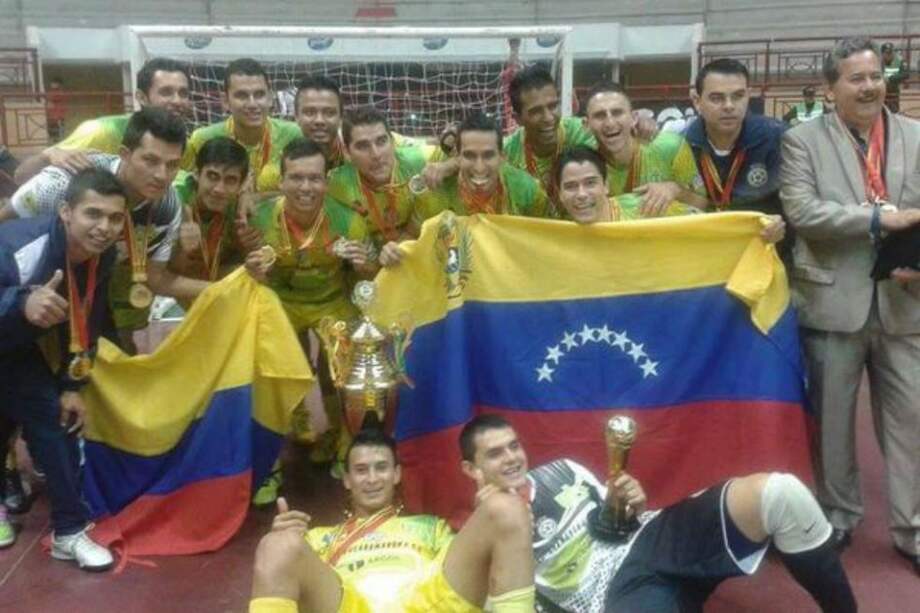 Real Bucaramanga campeón de la Copa Libertadores de futsal. Foto: @LigaArgosFutsal