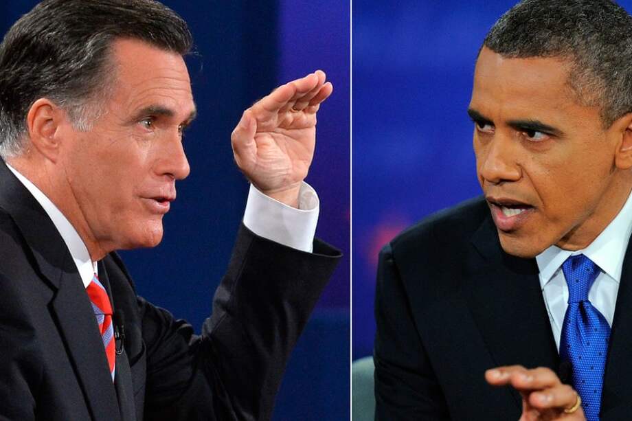 El republicano Mitt Romney y el demócrata Barack Obama, candidatos a la presidencia de EE.UU.