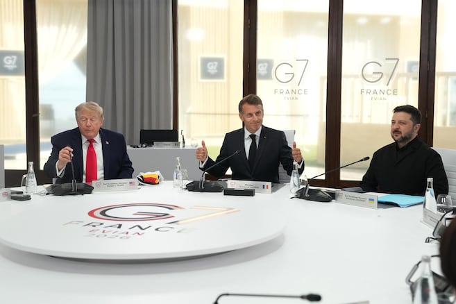 Giro en el G7: Trump se reúne con Zelenski y exige a Rusia un acuerdo de paz