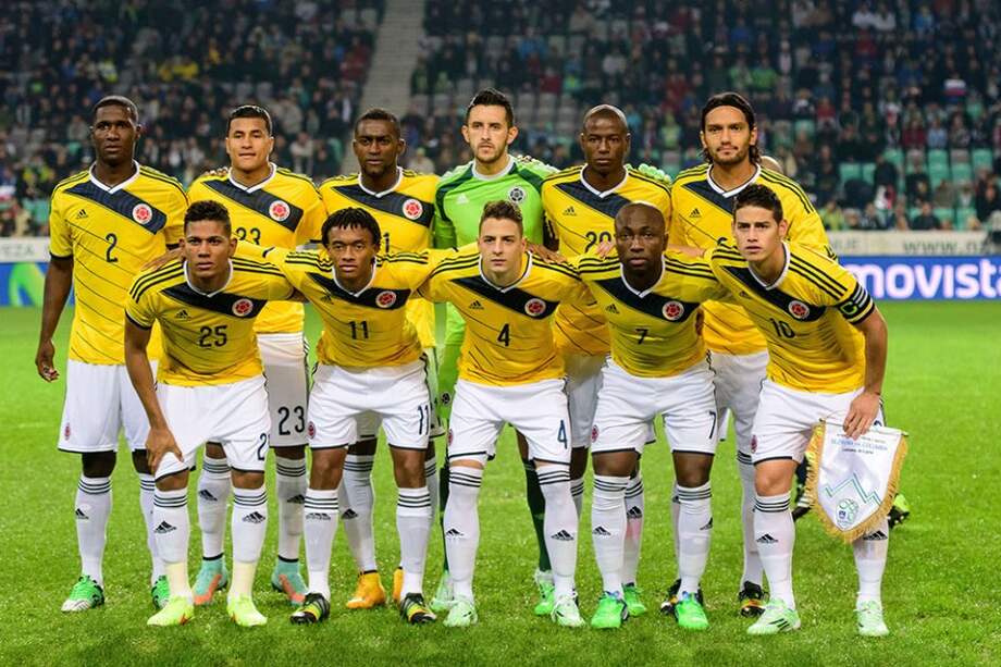 Selección Colombia enfrenta a Eslovenia en Lubliana. Foto: AFP