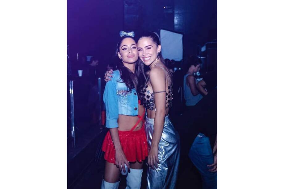 Tini y Greeicy. / Tomado de instagram @tinistoessel