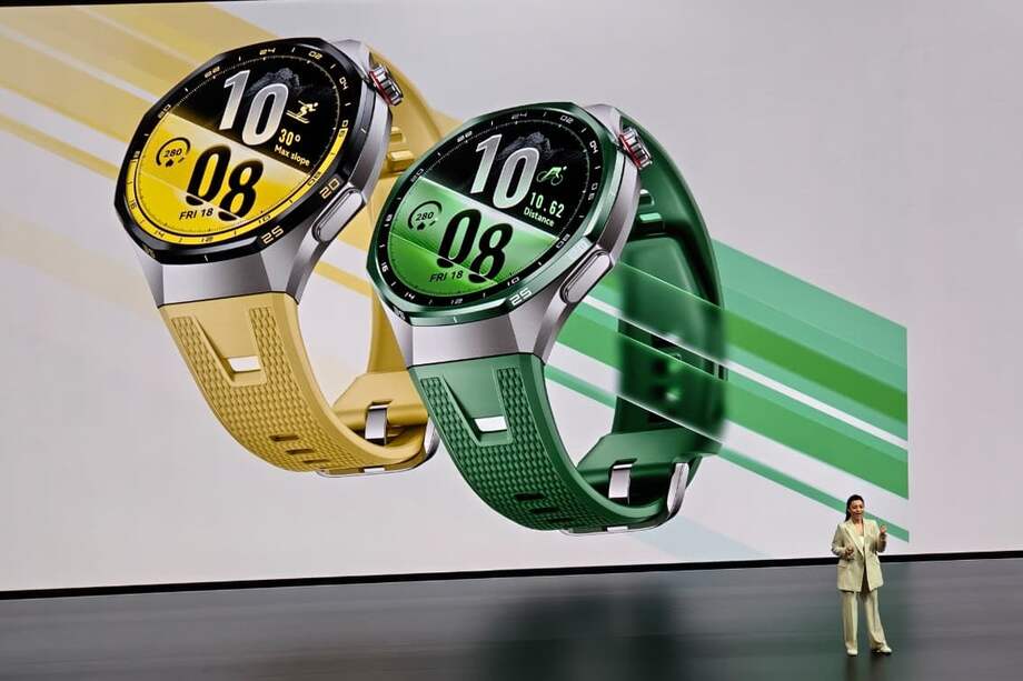 Huawei Watch GT 7 Pro durante su lanzamiento global.
